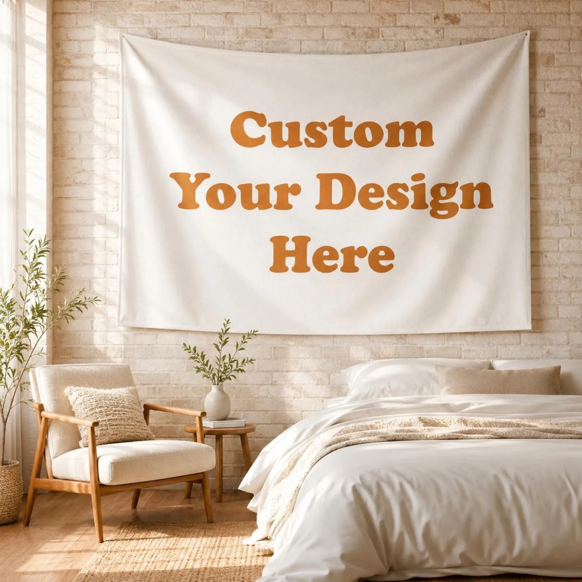 Home Christmas Decor - A Personalized Custom Tapestry—Unique Home Decor