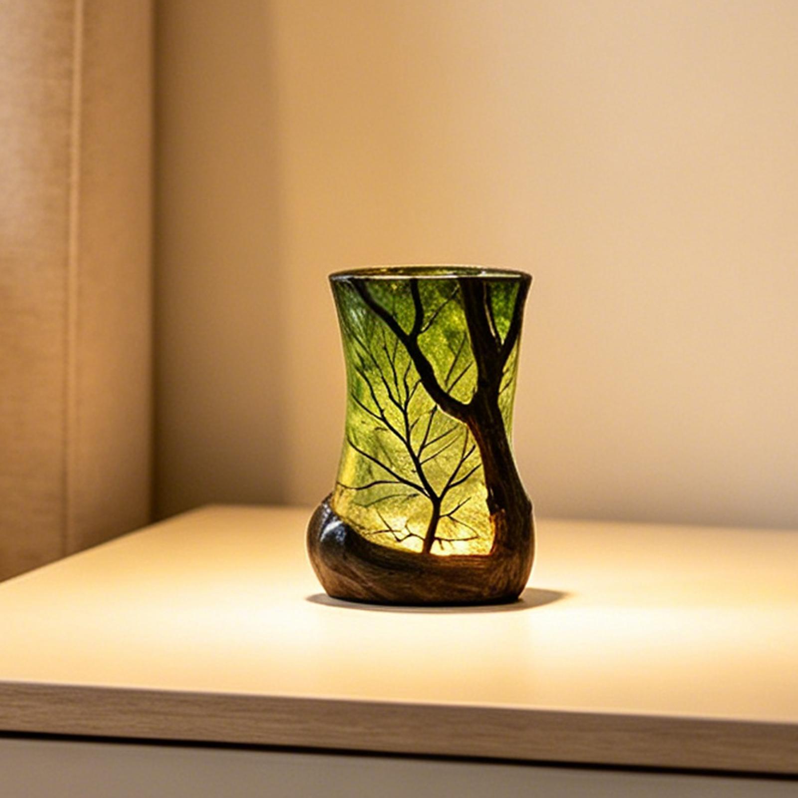 Home Decor Lamp - Bedside Table Lamp Forest Nightlight Decorative