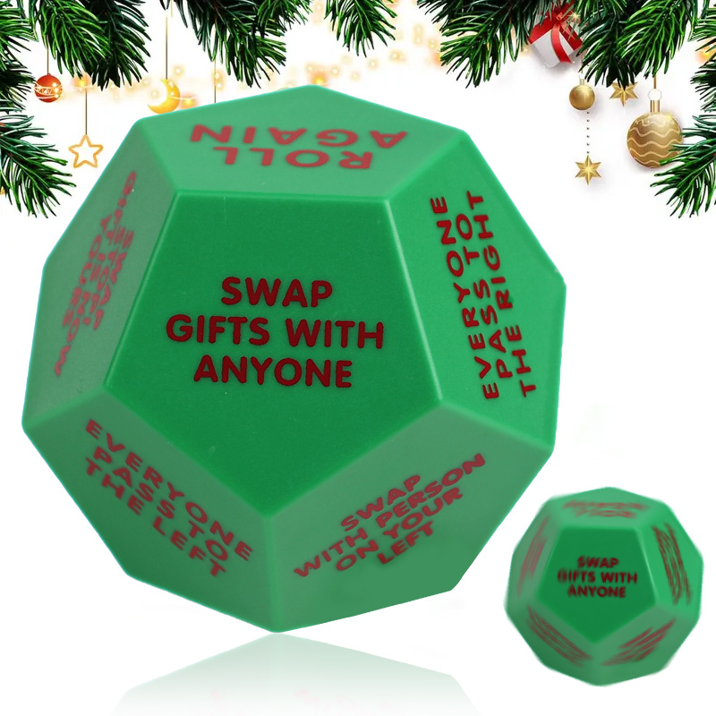 Home Decor Exchange - 1/2Pcs Christmas Game Dice New Year
