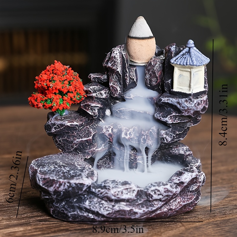 Incense Stick Holder - Backflow Incense Holder Waterfall Incense Burner