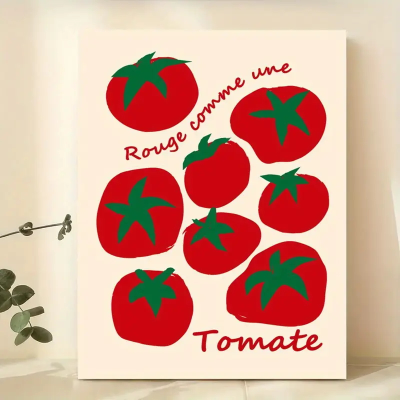 Modern Colorful Red Tomatoes W - Home Decor Nz review and price