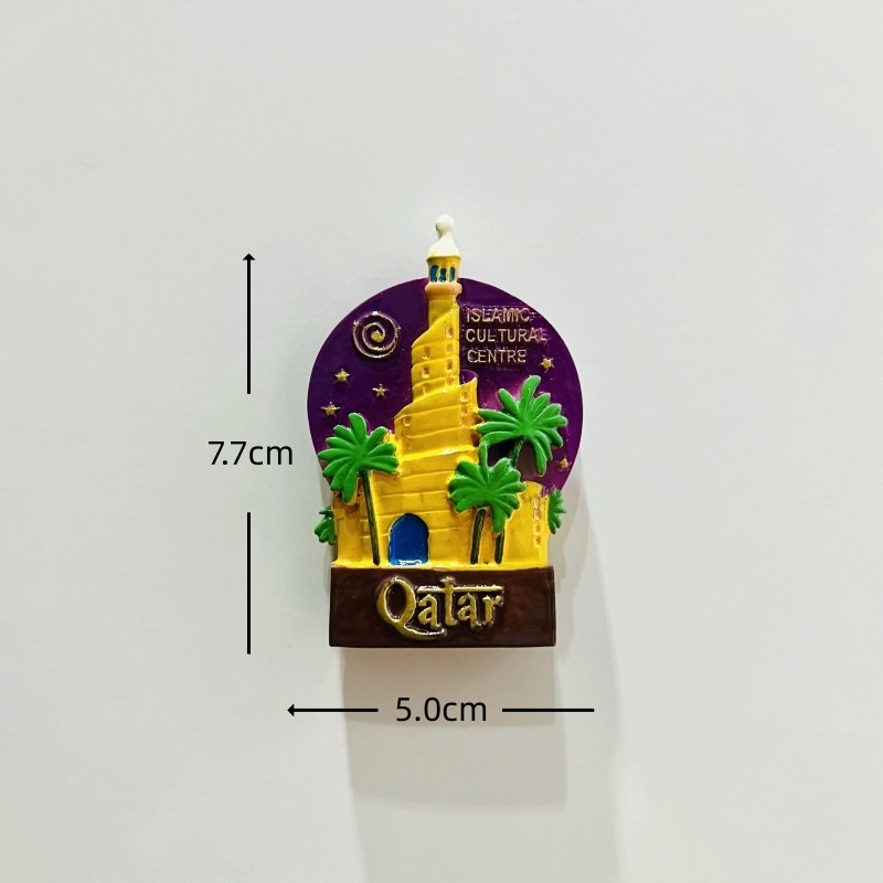 Qatar 3D Fridge Magnets Orname - Home Decor Qatar review and price