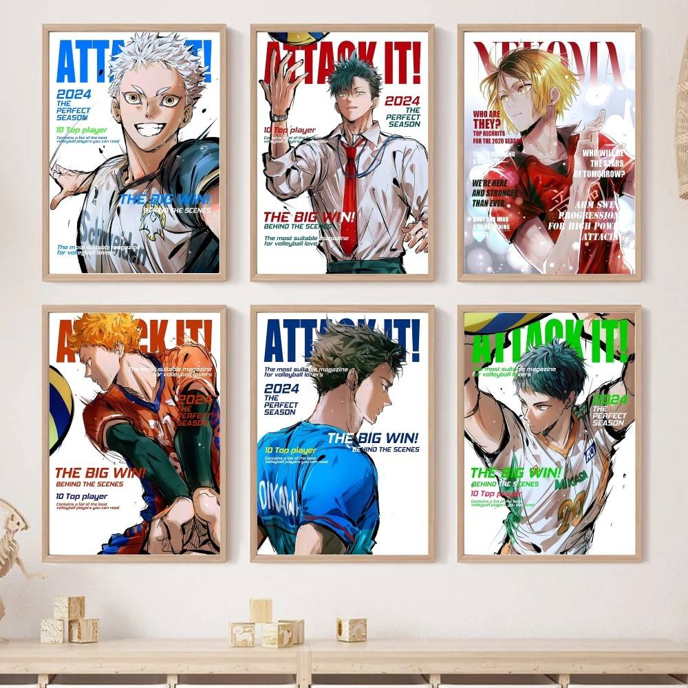 Anime Haikyuu!! Magazine Cover - Home Decor Magazine review and price