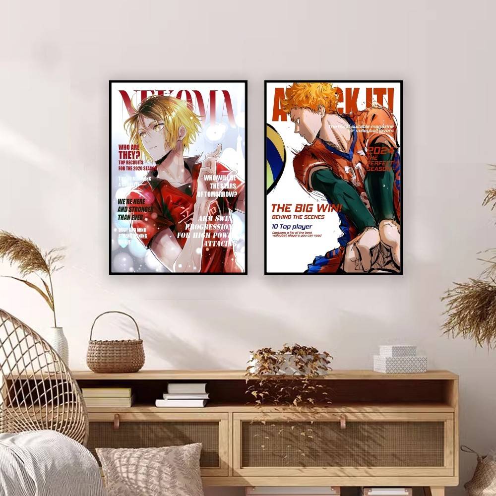 Anime Haikyuu!! Magazine Cover - Home Decor Magazine review and price