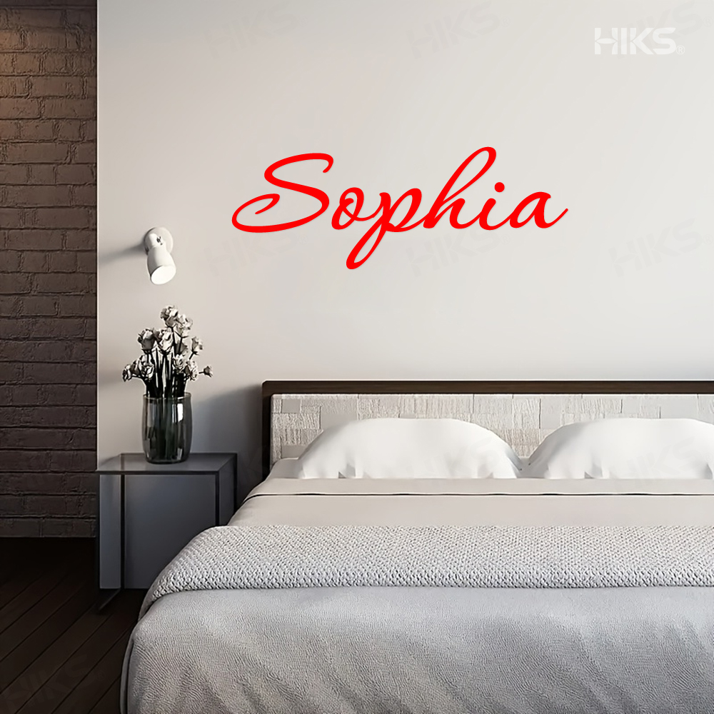 1PC Custom Name Wall Decal Per - Home Decor Wall Stickers review and price