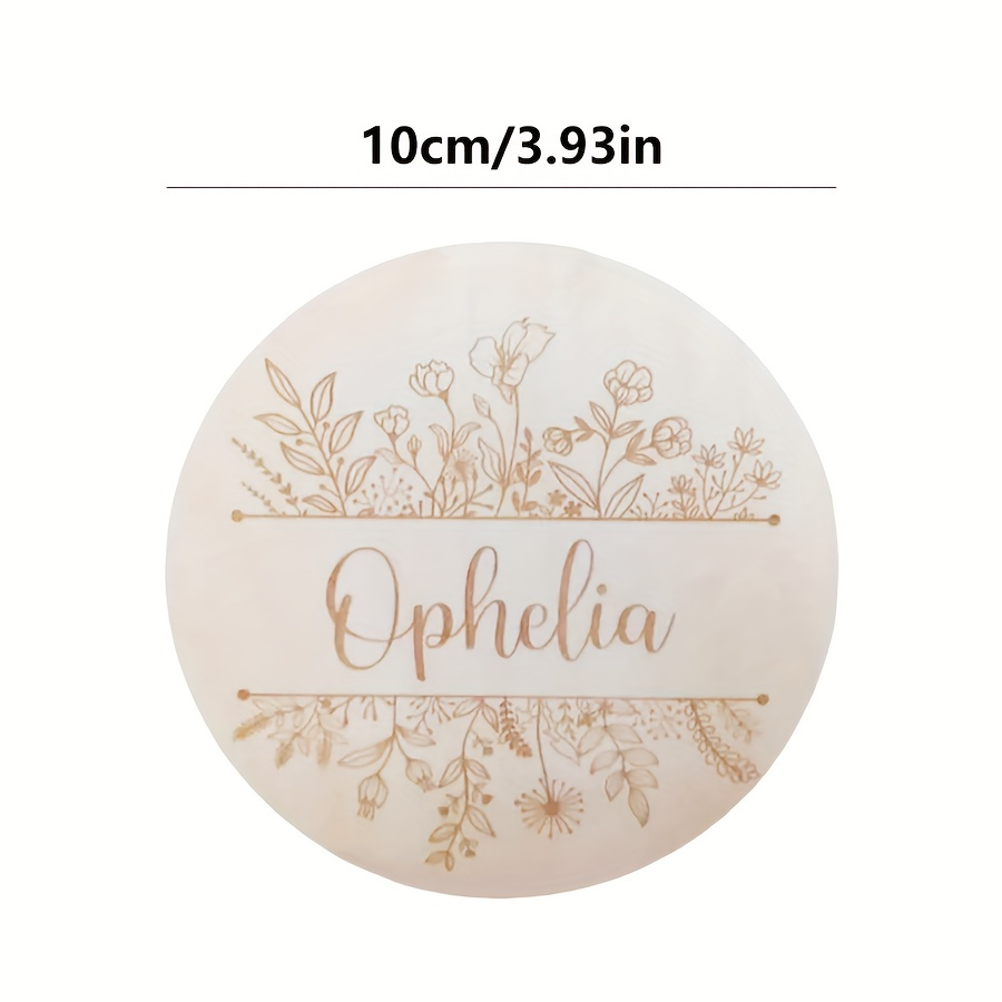 Personalized Floral Engraved N - Home Christmas Decor review and price