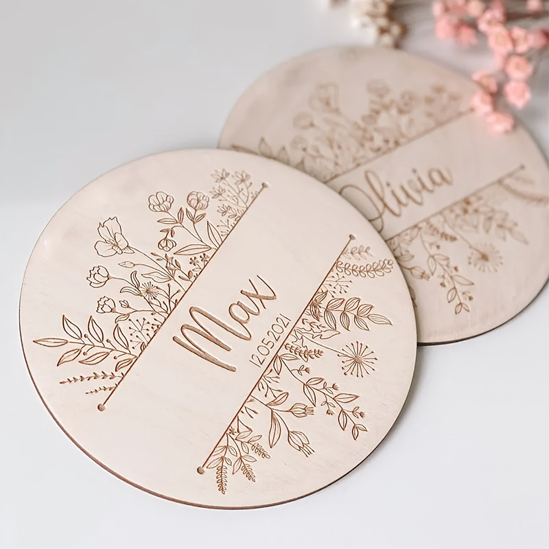 Personalized Floral Engraved N - Home Christmas Decor review and price