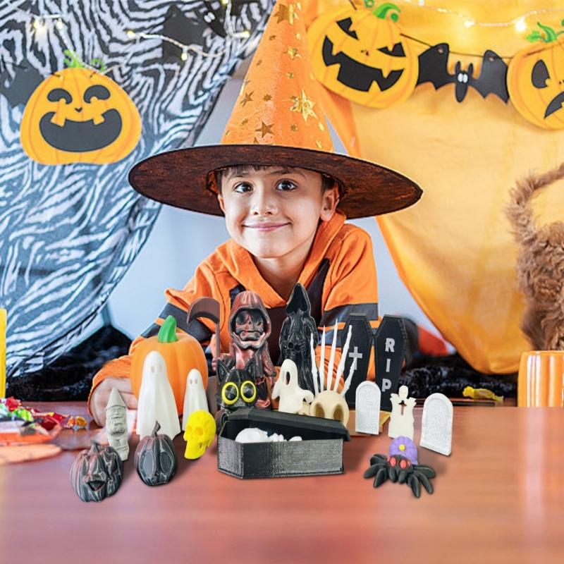 Pack of 20 Tiny Halloween Figu - Home Decor Exchange review and price