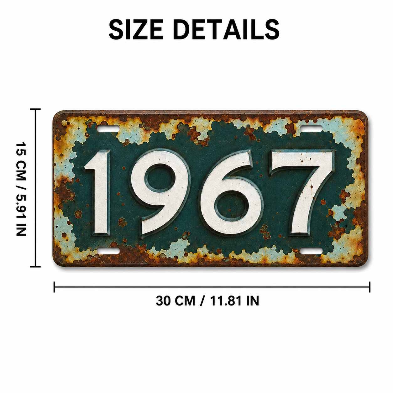 D  Vintage Sign, Decorative Pl - Home Decor Qatar review and price