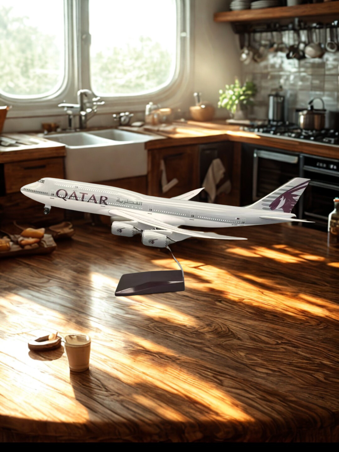 Airplane Model 1:130 Scale Boe - Home Decor Qatar review and price