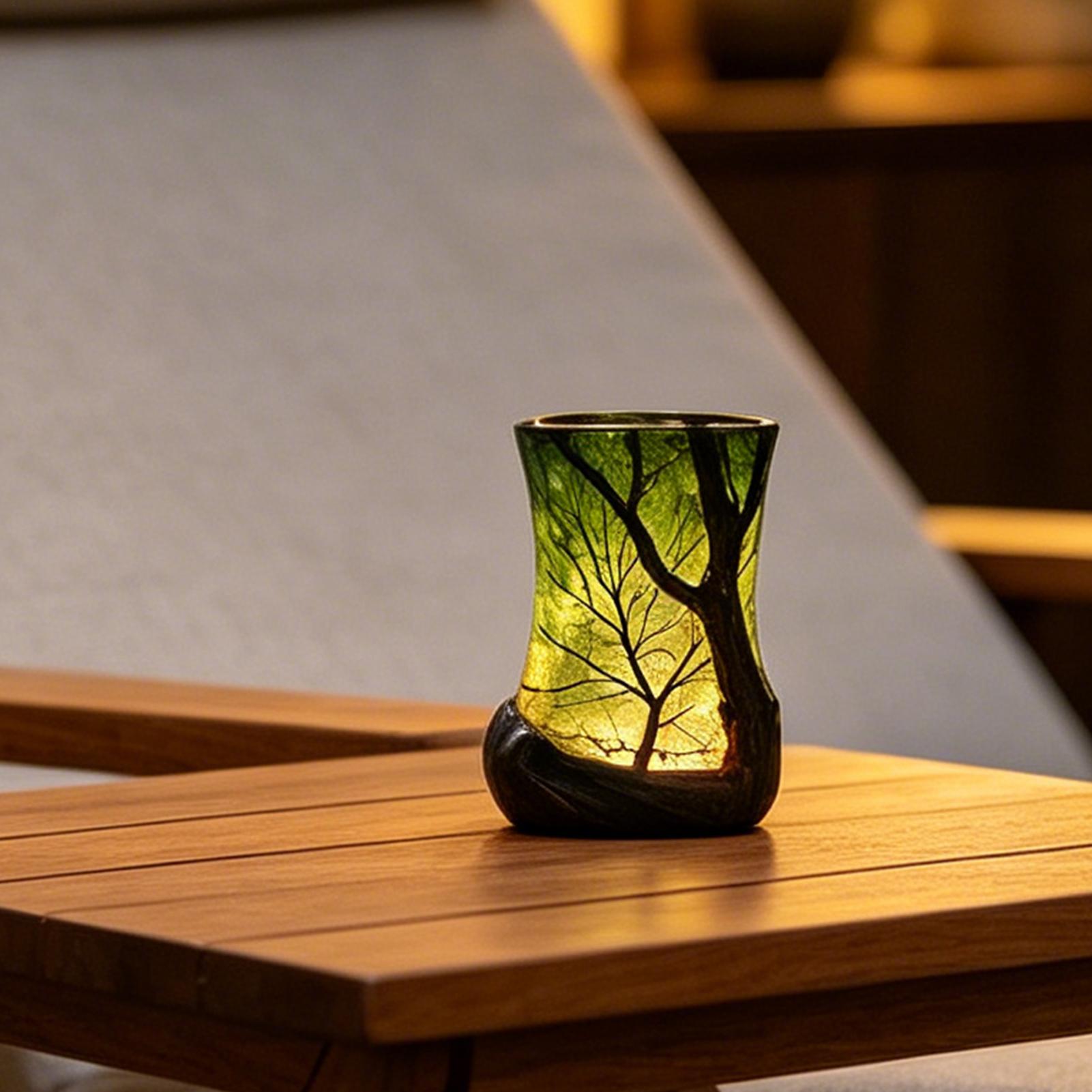 Bedside Table Lamp Forest Nigh - Home Decor Lamp review and price