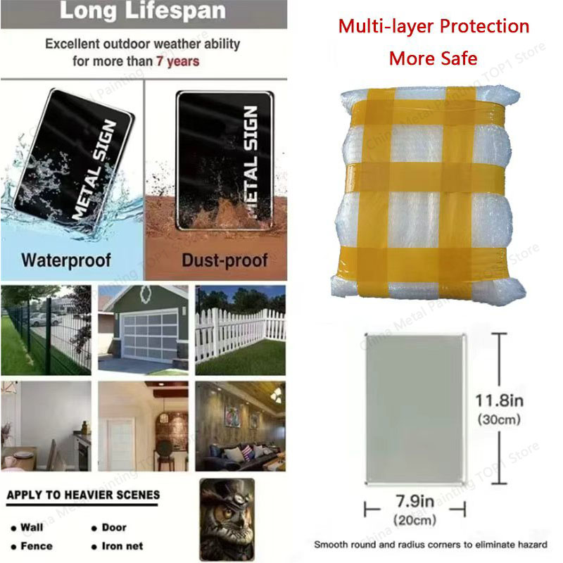 Metal Signs Vintage Metal Plat - Home Decor Luxury review and price