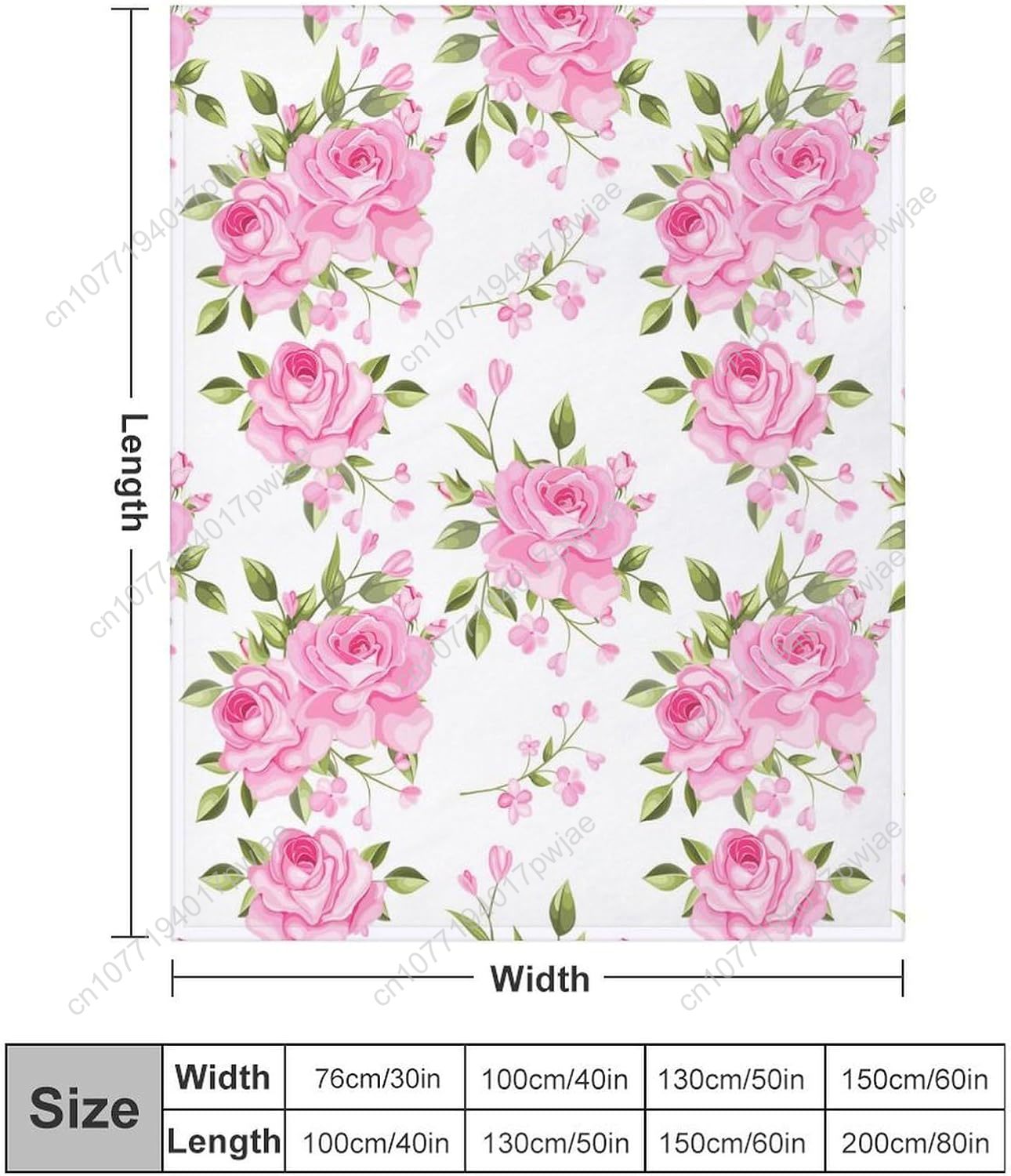 Pink Flower Throw Blanket Flor - Home Decor Luxury review and price