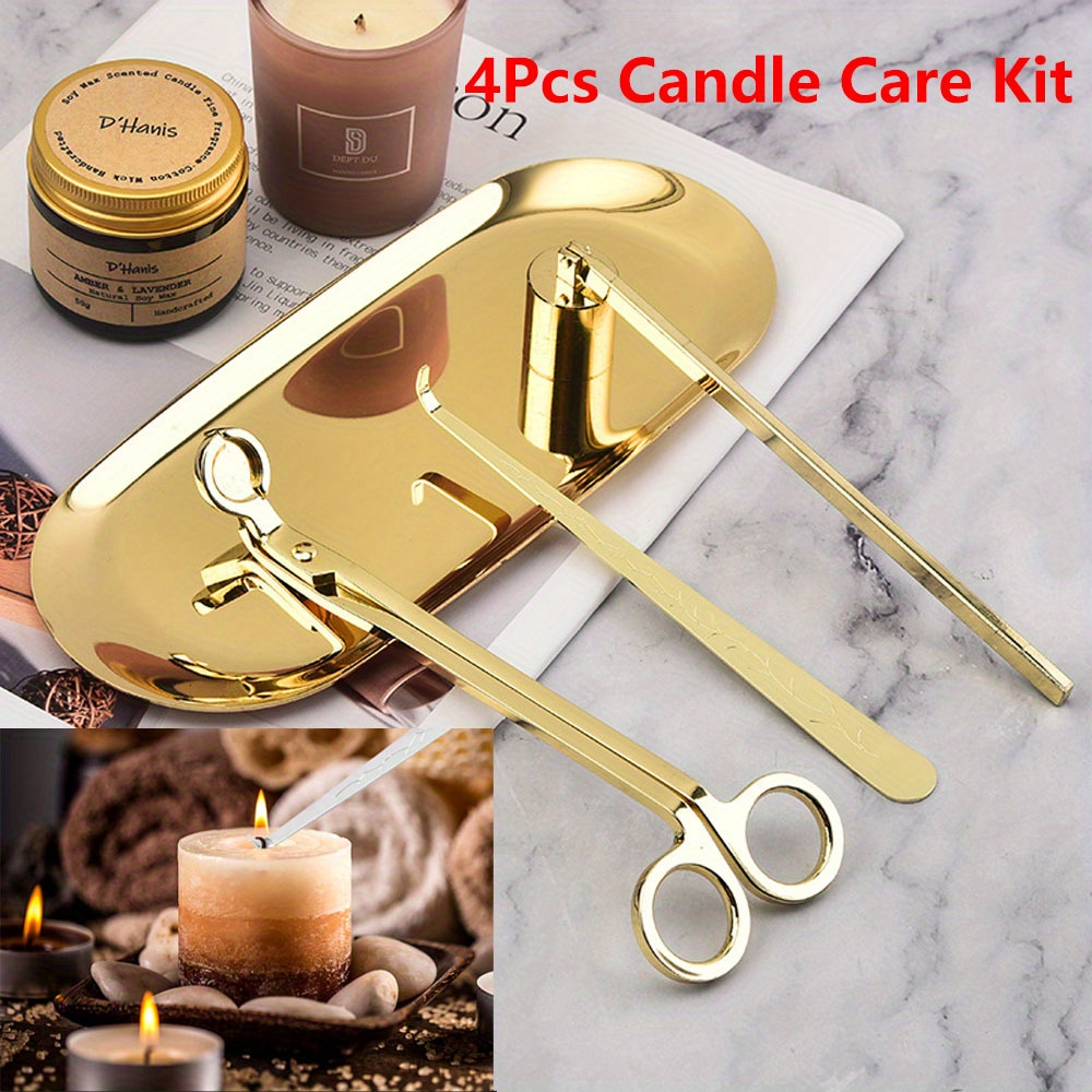 4pcs/set Luxury Candle Care Ki - Home Decor Luxury review and price