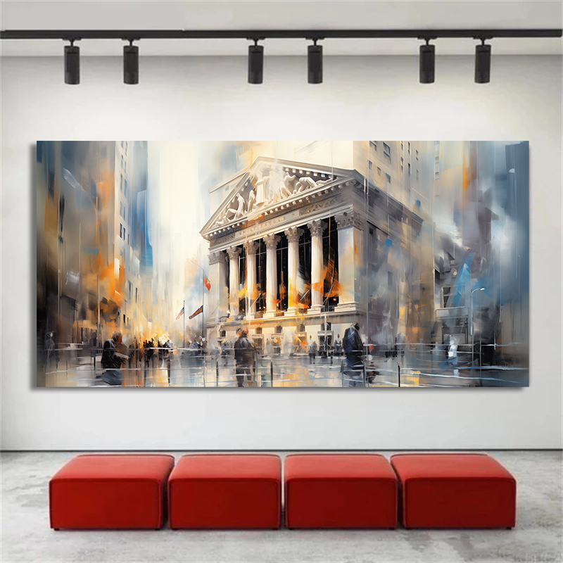 New York Stock Exchange Abstra - Home Decor Exchange review and price