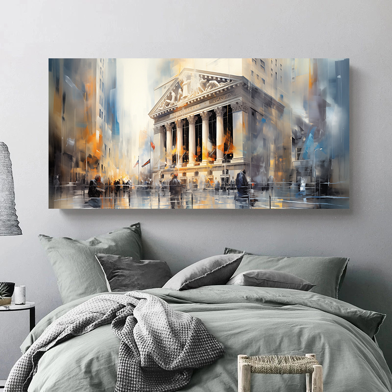 New York Stock Exchange Abstra - Home Decor Exchange review and price