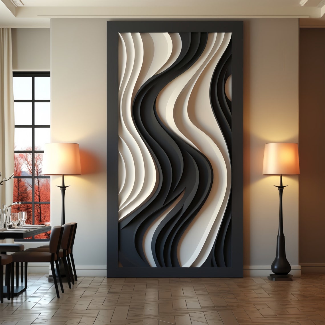 xx-Wave Strip Decorative Woode - Home Decor Vision Board review and price