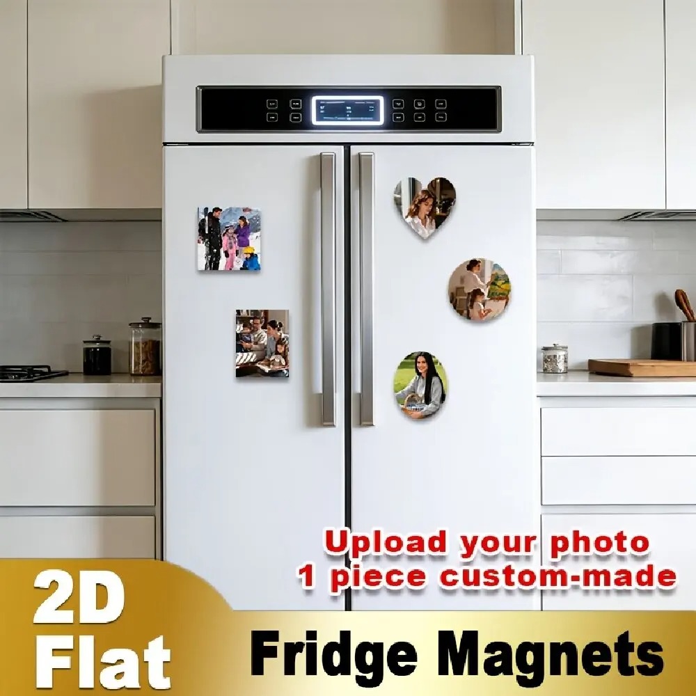 Custom Photo Fridge Magnet 2D  - Home Christmas Decor review and price