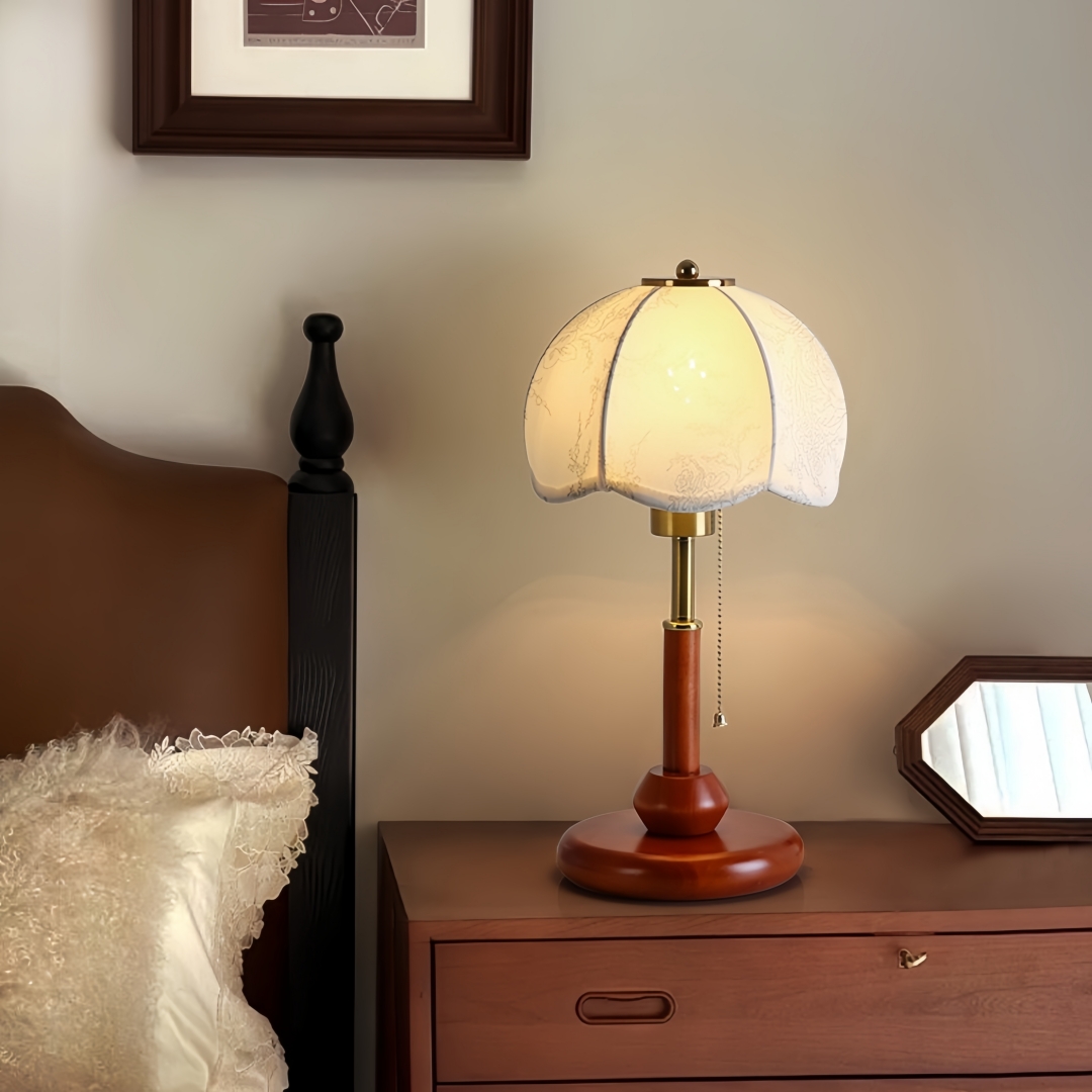 Vintage Scalloped Dome Table L - Home Decor Lamp review and price