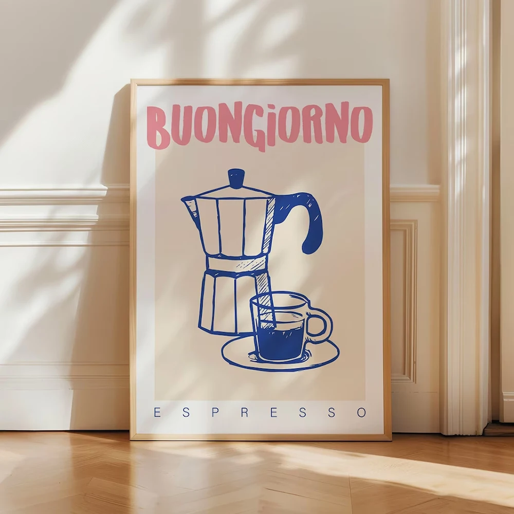 Modern Coffee Espresso Wall Ar - Home Decor Nz review and price