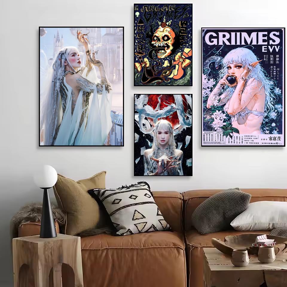 Pop Singer G_Grimes Magazine P - Home Decor Magazine review and price