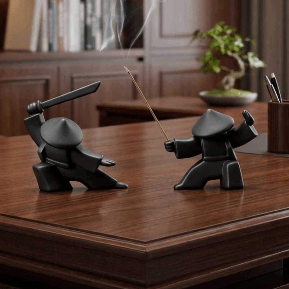 2PCS 3D Printed Samurai Incens - Incense Stick Holder review and price