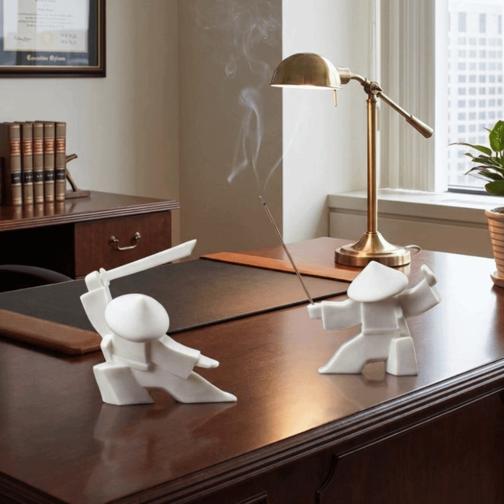 2PCS 3D Printed Samurai Incens - Incense Stick Holder review and price