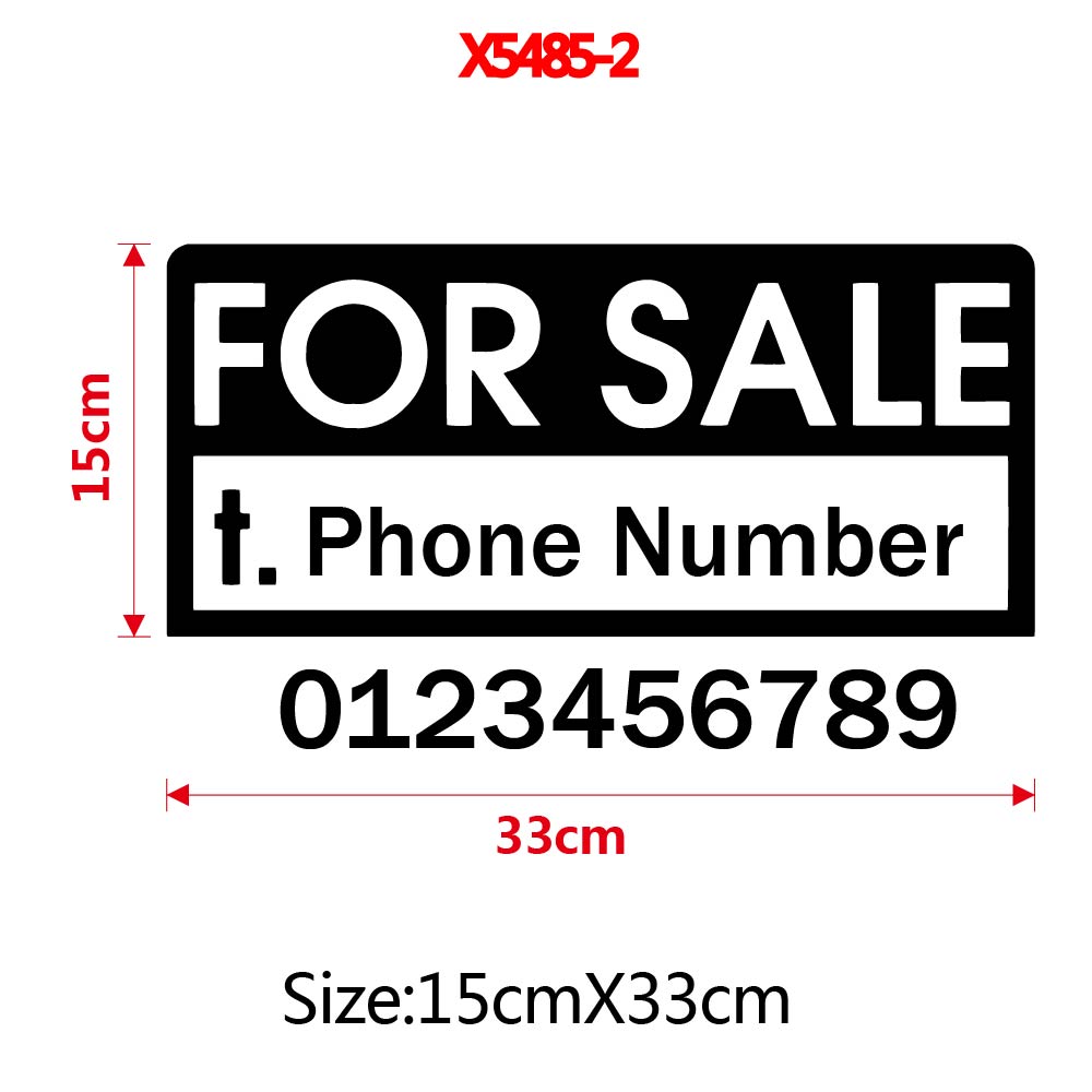1pc Funny Custom Text with num - Home Decor Wall Stickers review and price