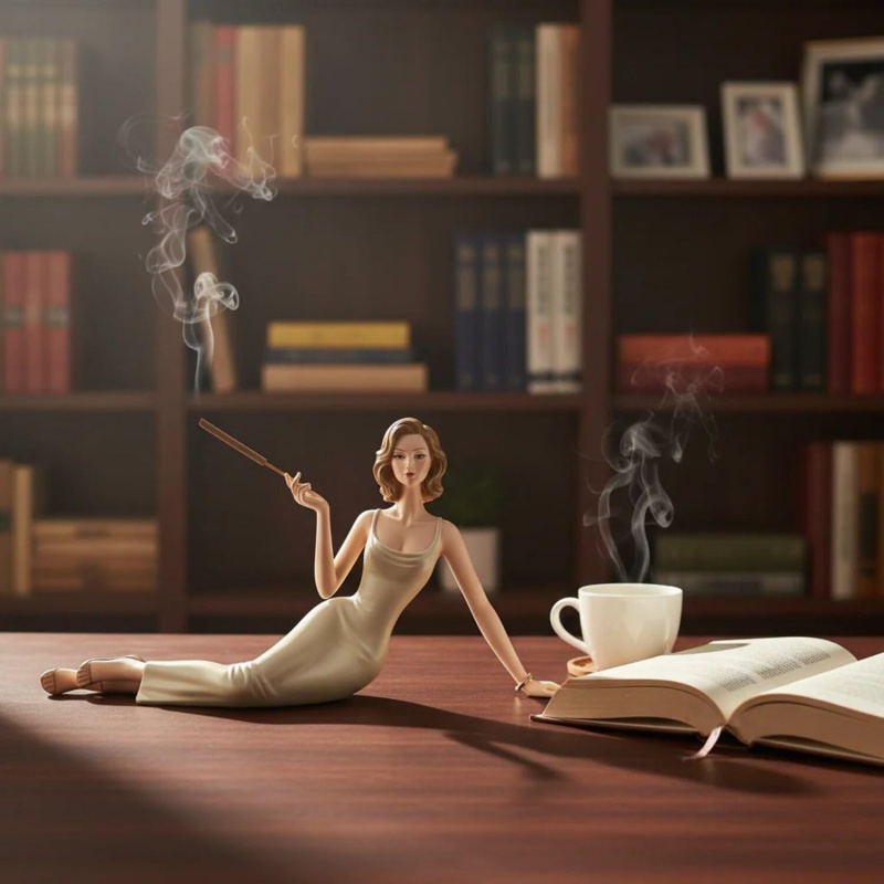 Elegant Lady Figurine Incense  - Incense Stick Holder review and price