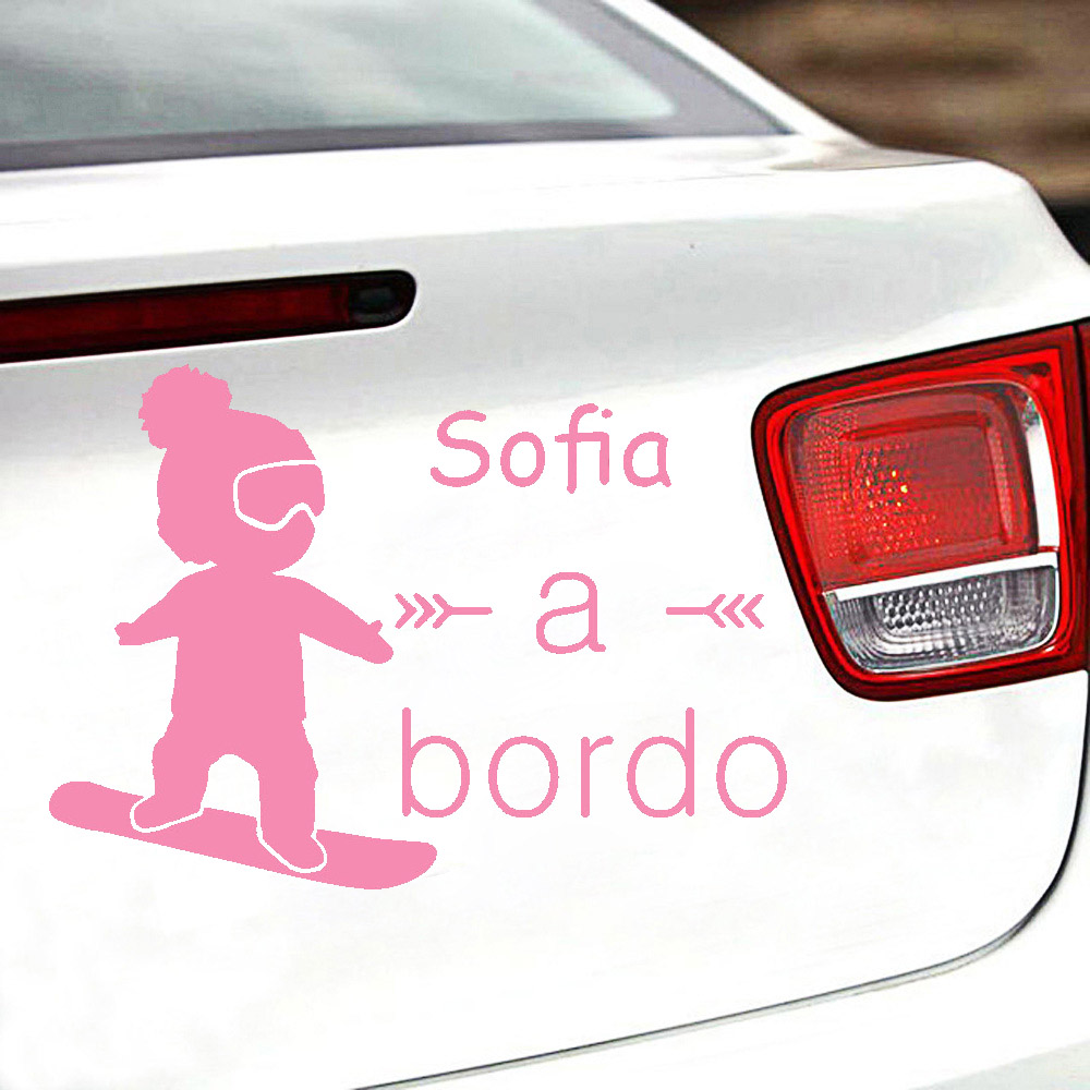 1pc Vinyl baby a bordo colorfu - Home Decor Wall Stickers review and price