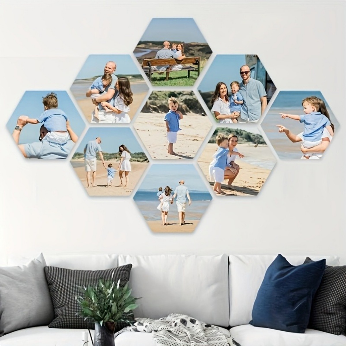 Custom Wall Decor — Modern Hex - Home Christmas Decor review and price