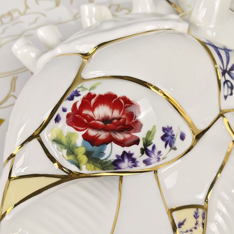 Heart vase Living room wine ca - Home Decor Luxury review and price