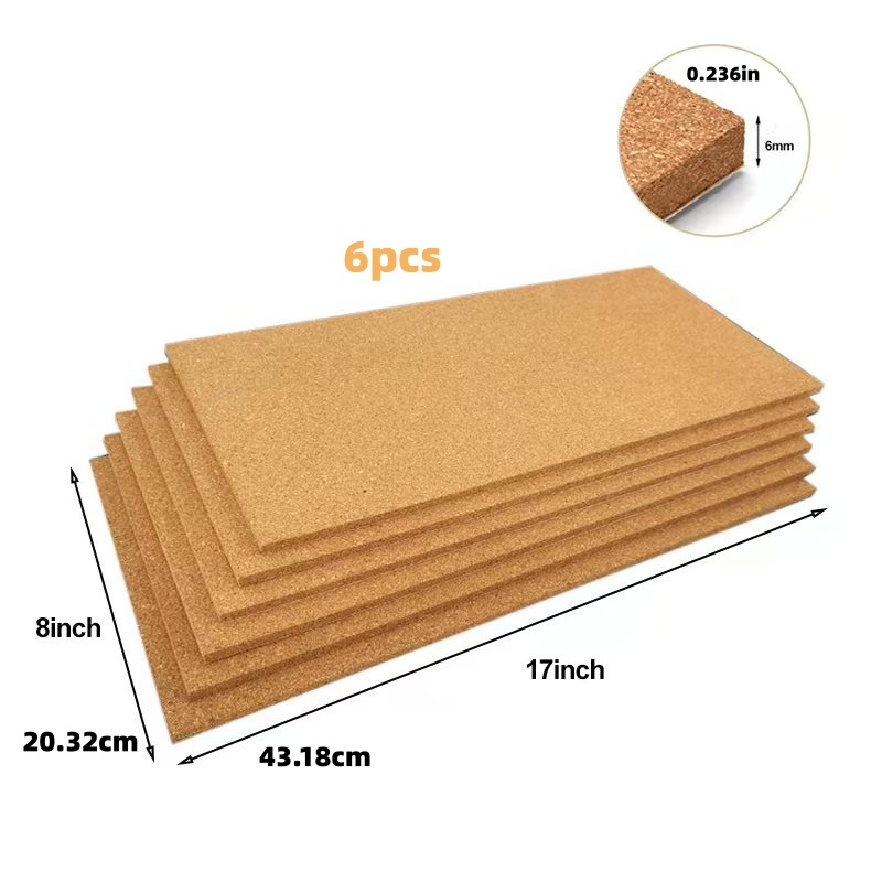 6-Piece Cork Board Bulletin Bo - Home Decor Vision Board review and price