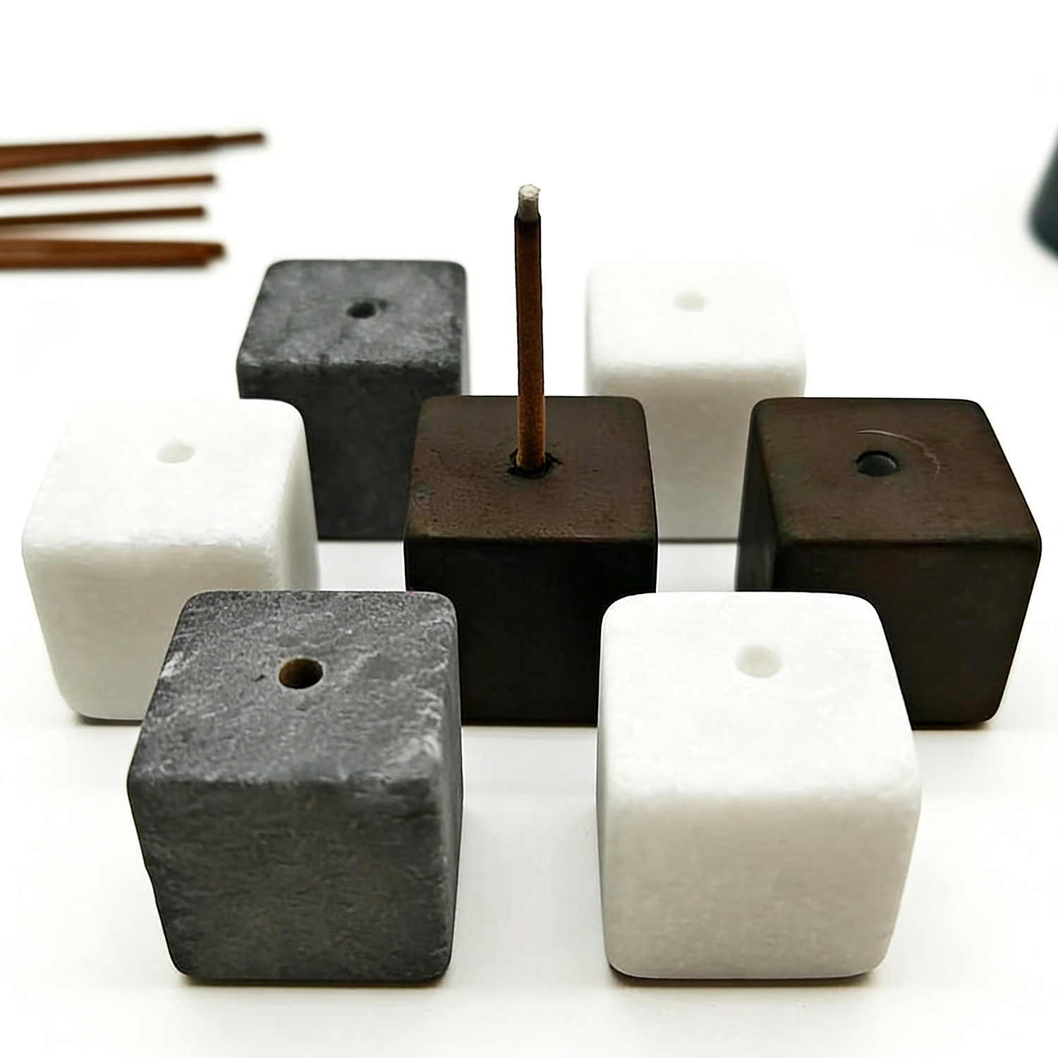 2pcs Natural Stone Incense Sti - Incense Stick Holder review and price