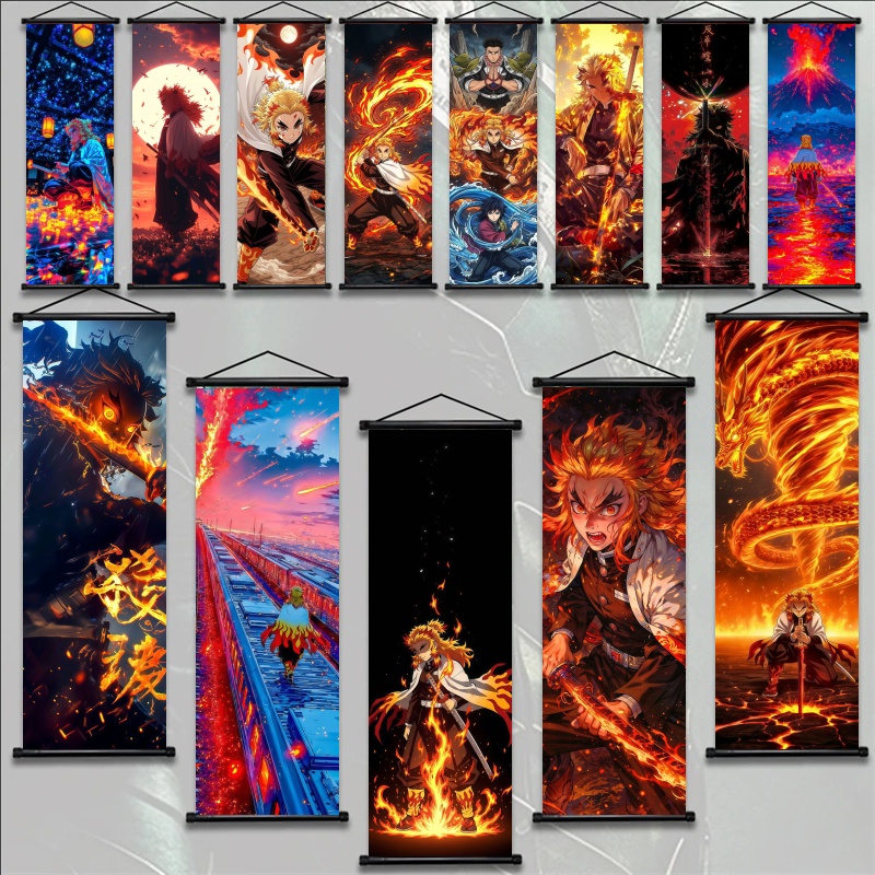 Demon Slayer Kyojuro Rengoku H - Home Decor On Wall review and price