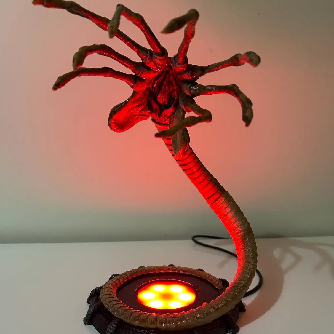 Alien Facehugger Lamp Nightlig - Home Decor Lamp review and price