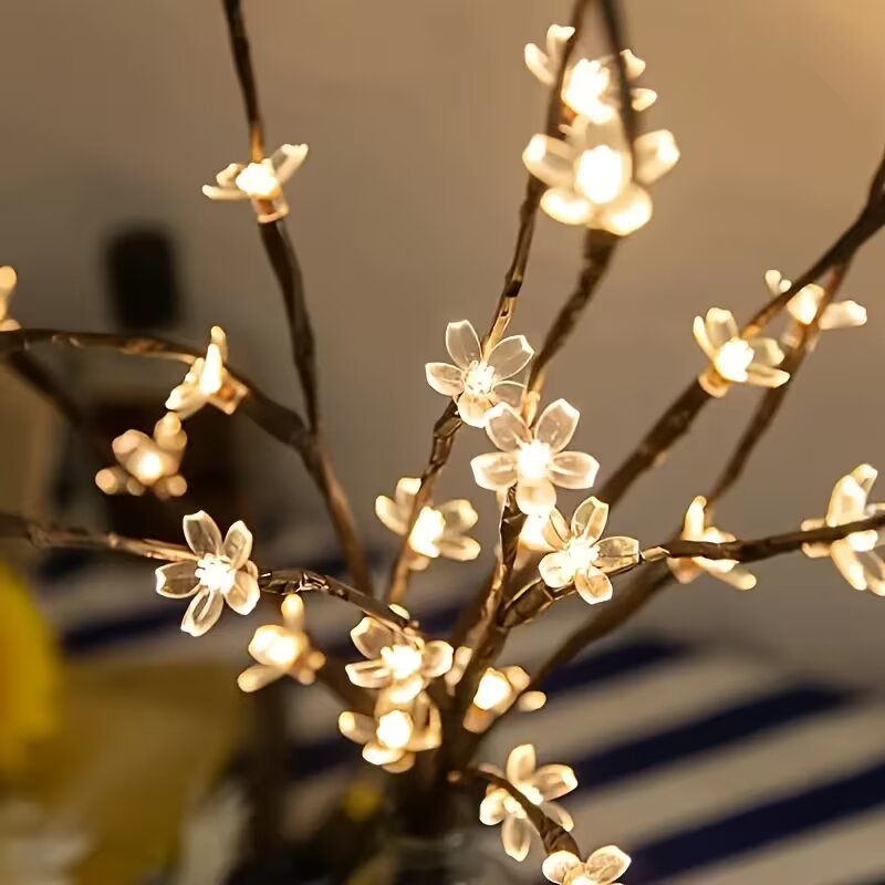 1/2PC 20LED Cherry Blossom Tre - Home Decor Lamp review and price