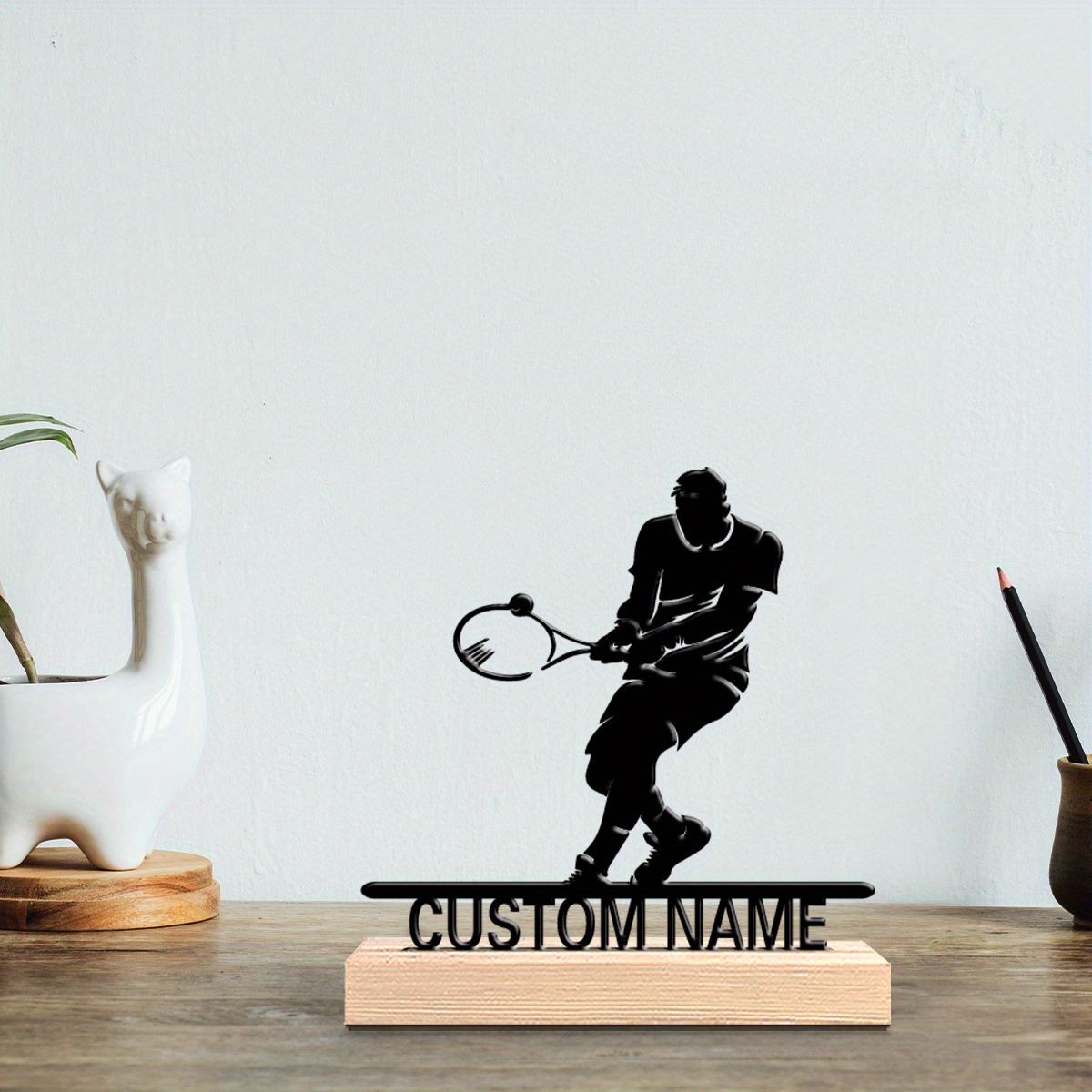Personalized Tennis Player Met - Home Decor Nz review and price