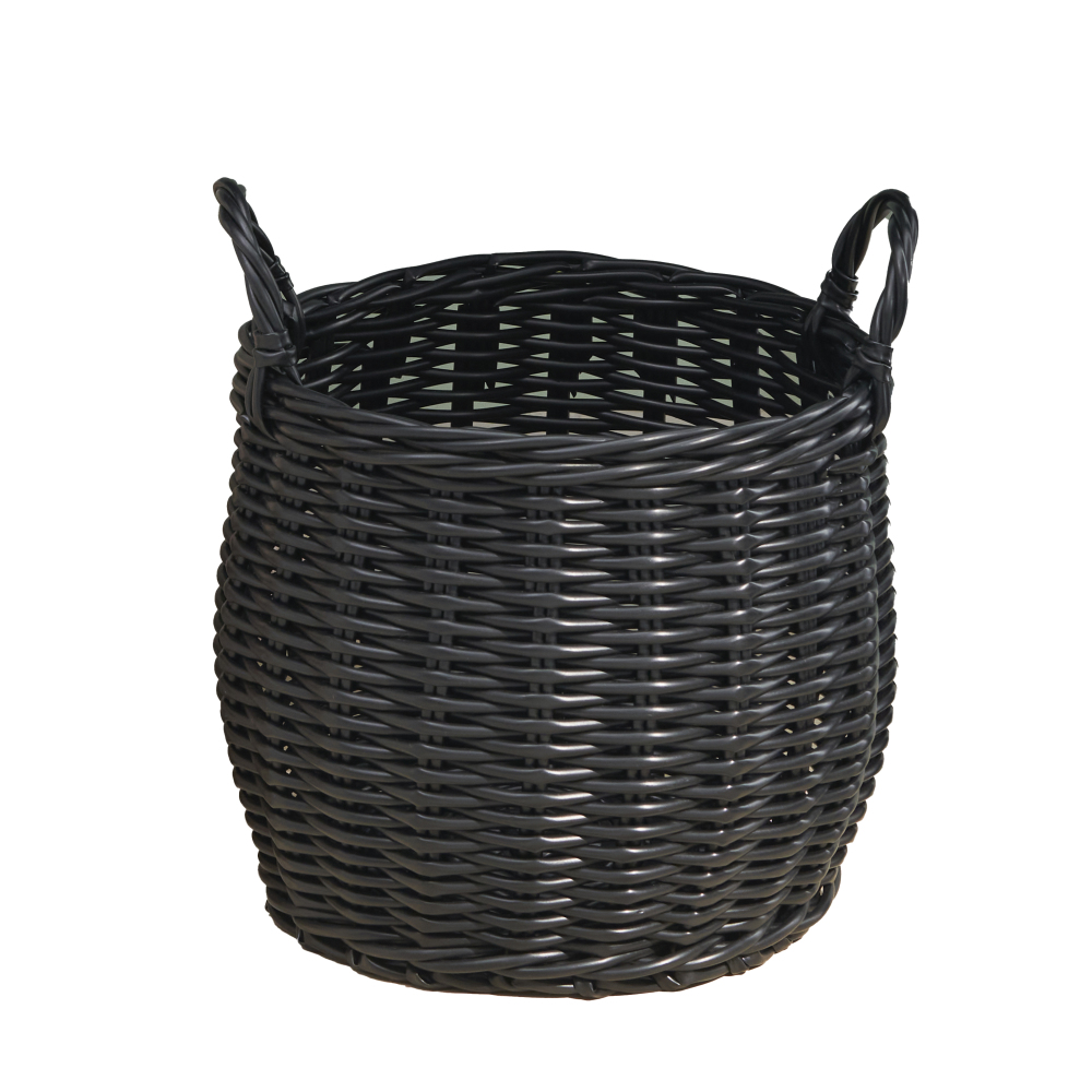Lucius Round Resin Woven Wicke - Home Decor Magazine review and price