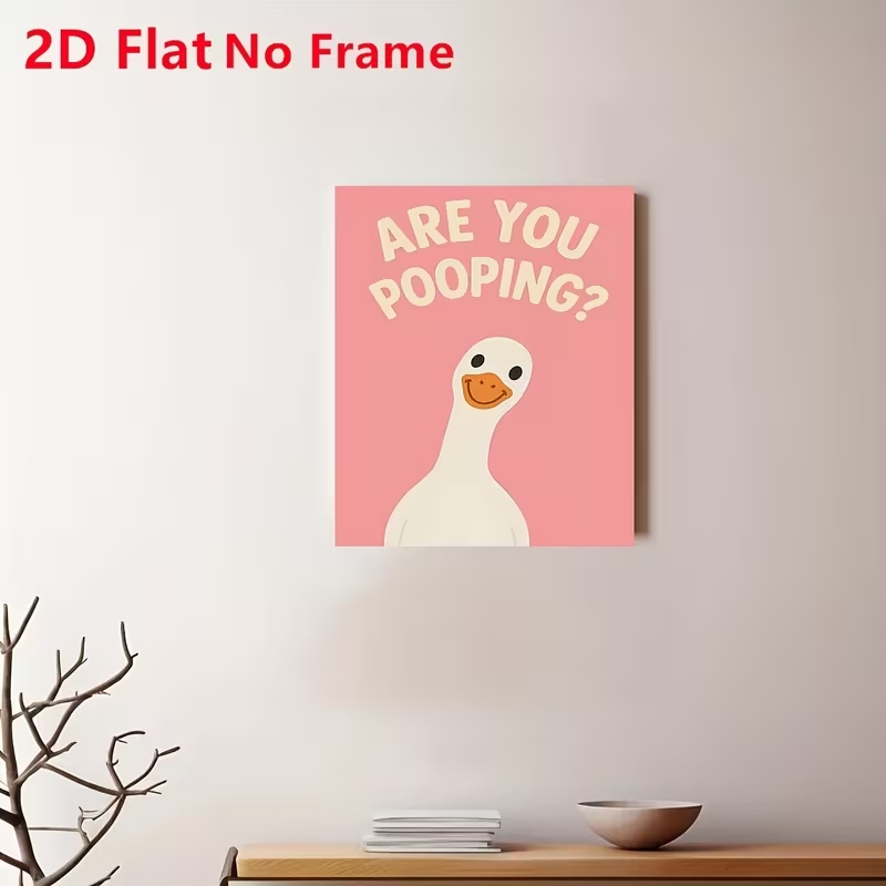 Modern Pink Are You Pooping Qu - Home Decor Nz review and price