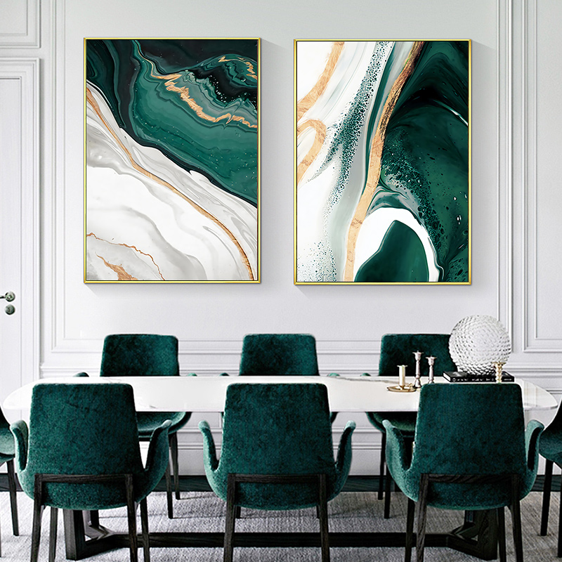 1pc frameless,Modern Marble Ab - Home Decor Luxury review and price