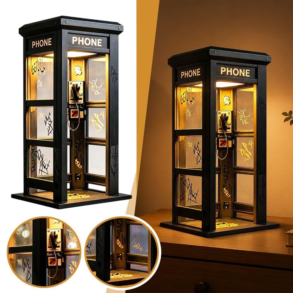 Vintage London Telephone Booth - Home Decor Lamp review and price