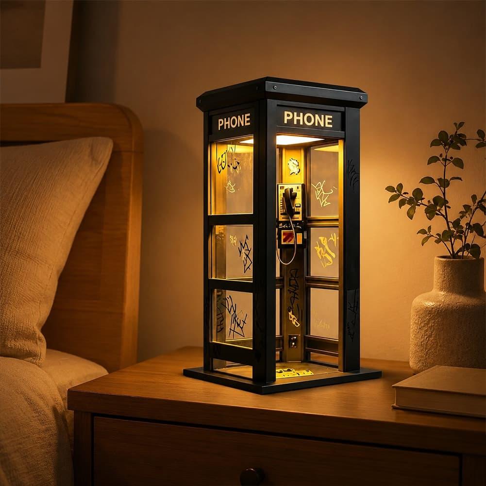 Vintage London Telephone Booth - Home Decor Lamp review and price