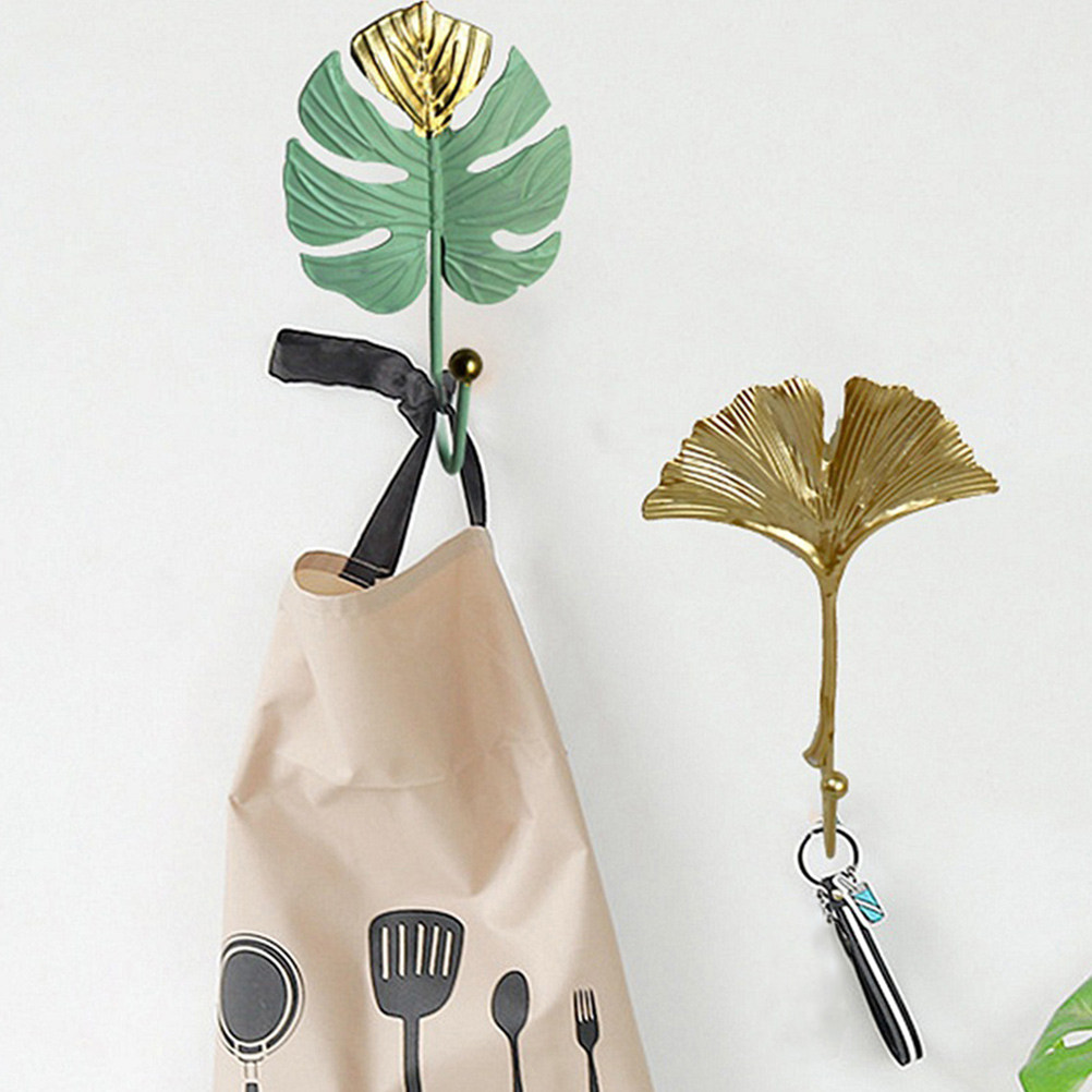 3Pcs Mini Leaf Shape Wall Hook - Home Decor Luxury review and price