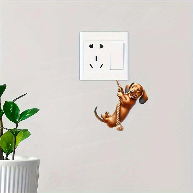 Fun Cartoon Monkey Light Switc - Home Decor Wall Stickers review and price