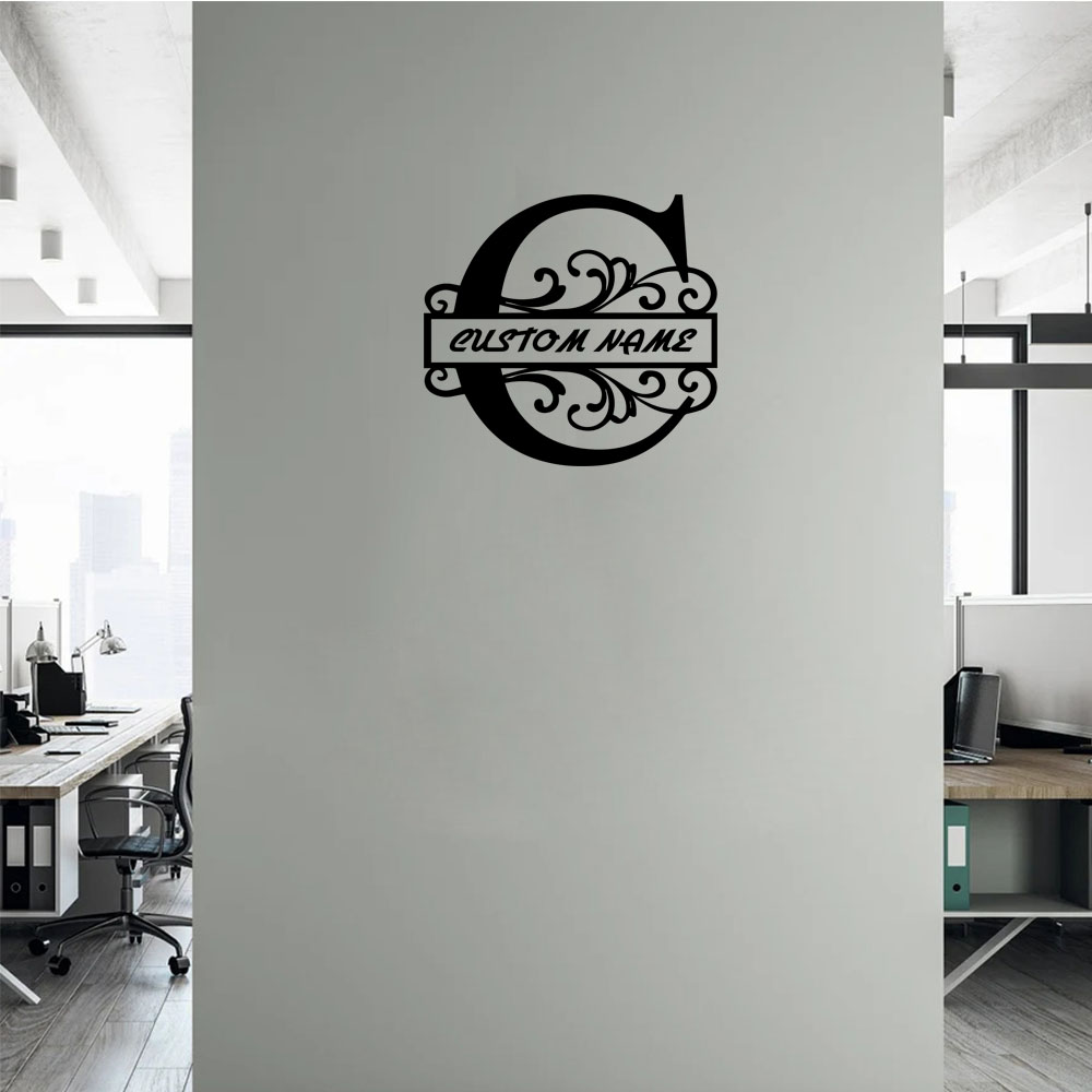 1PC Hot Sale Letter C Customiz - Home Decor Wall Stickers review and price