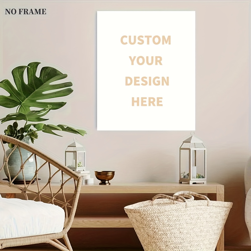 Custom Canvas Print with Your  - Home Christmas Decor review and price