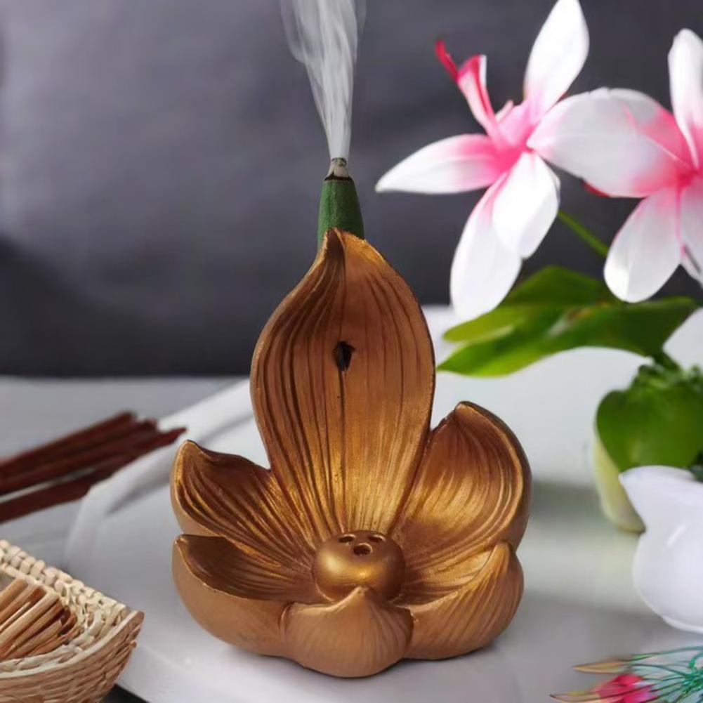 Lotus Incense Holder Resin Lot - Incense Stick Holder review and price