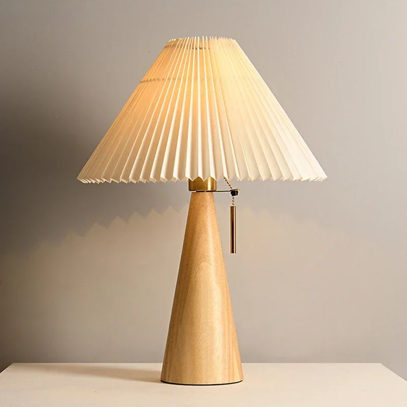 Retro Pleated Table Lamp Nordi - Home Decor Lamp review and price