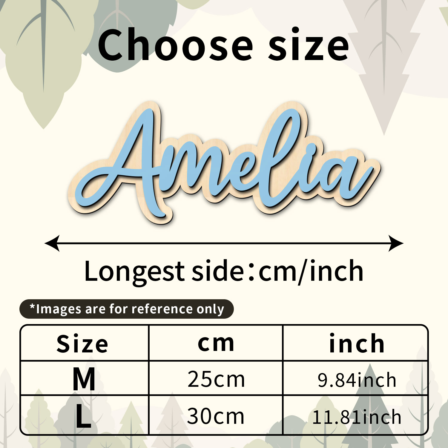 1pc Customized Wooden Name Dec - Home Christmas Decor review and price